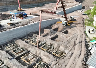 總投資4億元！食品產(chǎn)業(yè)園配套基礎(chǔ)設(shè)施項(xiàng)目施工現(xiàn)場