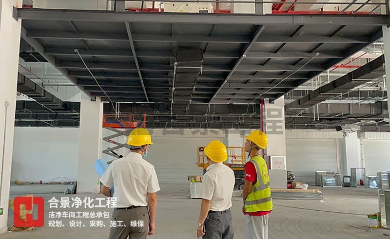 宇皓新型光學(xué)材料無(wú)塵車間廠房